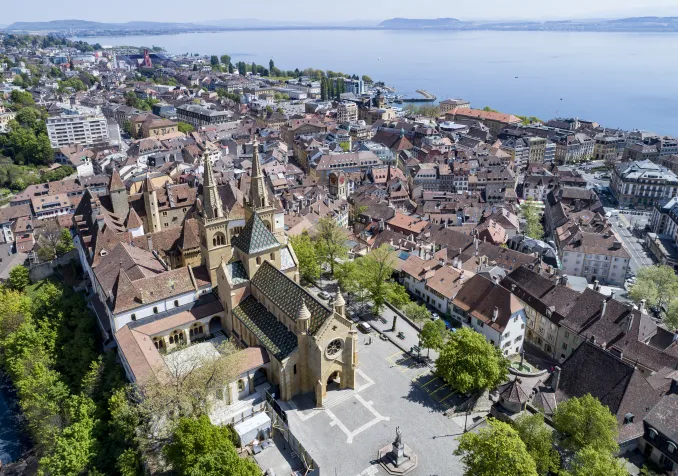 Collégiale de Neuchâtel (©Ville de Neuchâtel/Lucas Vuitel)