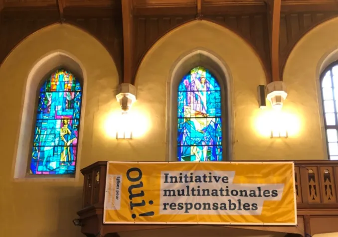 Nombre d'Églises se sont engagées dans l'initiative des multinationales responsables.