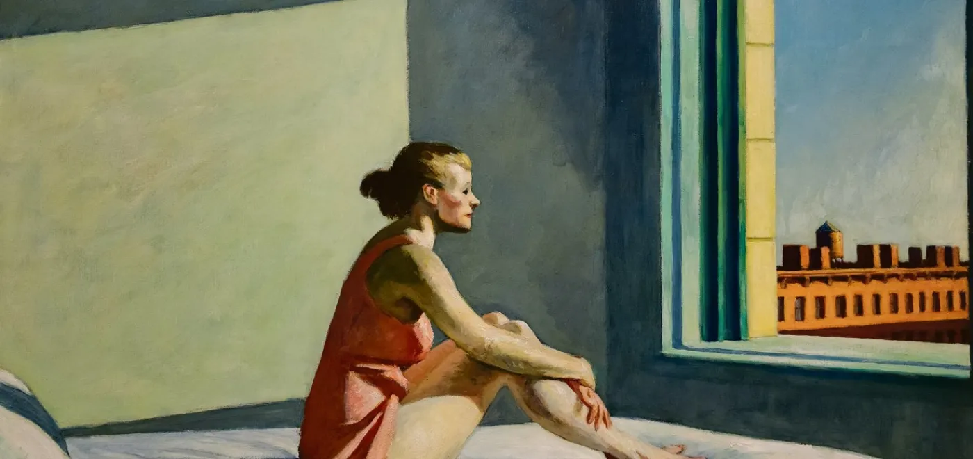 Morning Sun» (Soleil du Matin), Edward Hopper, 1952. © Heirs of Josephine N. Hopper / 2025, ProLitteris, Zurich